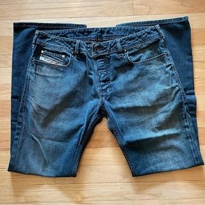Diesel Zathan Bootcut Jeans